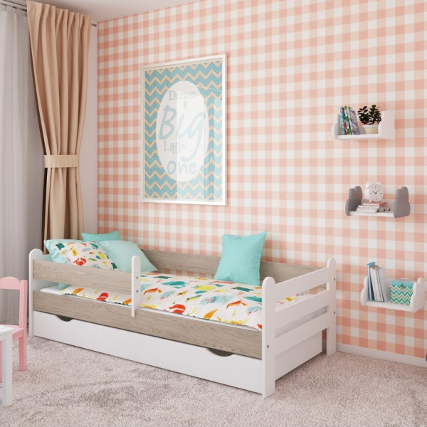 Кровать  Стандарт-1 140x80 с ящиком